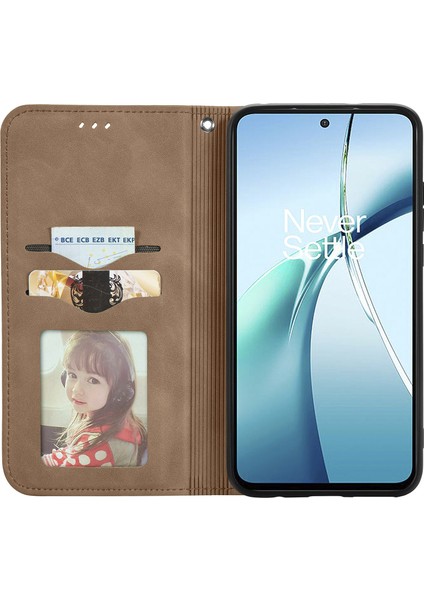 Nothing Telefon (2A) Plus Kılıf Cilt Dokunma Duygusu Deri Kart Tutucu Telefon Kapağı Manyetik Emme-Yeşil (Yurt Dışından)