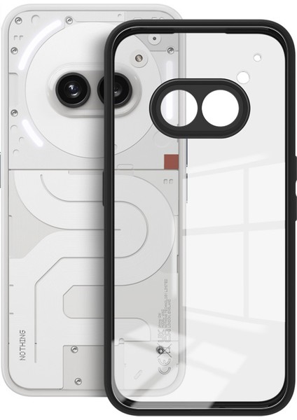 Nothing Telefonu Imak UX-9A Serisi (2A) PLUS/(2A) Şeffaf Kılıf Darbeye Dayanıklı Tpu + Pc Telefon Kabuğu (Yurt Dışından)