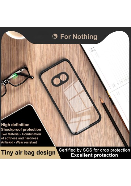 Nothing Telefonu Imak UX-9A Serisi (2A) PLUS/(2A) Şeffaf Kılıf Darbeye Dayanıklı Tpu + Pc Telefon Kabuğu (Yurt Dışından) modelleri