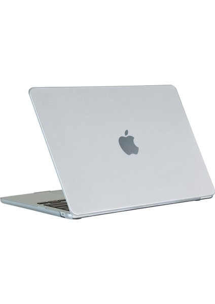 Macbook Air 15 INÇ(2023)A2941 M2 /(2024)A3114 M3 Kılıf Sert Pc Düşme Koruması Dizüstü Kapak-Gri (Yurt Dışından)
