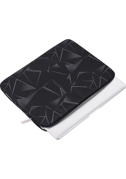 Canvasartısan H6-01 Anti-Damla Taşınabilir Kol Çantası 15 Inç Dizüstü Bilgisayarlar Için Darbeye Dayanıklı Taşıma Çantası Üçgen Geometrik Baskılı Dizüstü Bilgisayar Çantası (Yurt Dışından) fiyatları