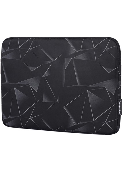 Canvasartısan H6-01 Anti-Damla Taşınabilir Kol Çantası 15 Inç Dizüstü Bilgisayarlar Için Darbeye Dayanıklı Taşıma Çantası Üçgen Geometrik Baskılı Dizüstü Bilgisayar Çantası (Yurt Dışından) modelleri