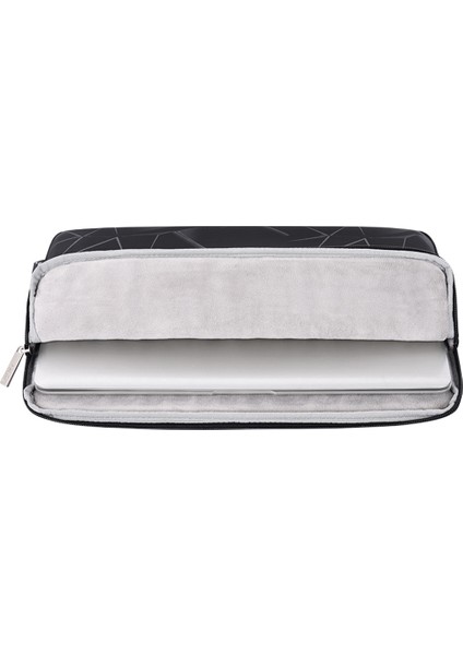 Canvasartısan H6-01 Anti-Damla Taşınabilir Kol Çantası 15 Inç Dizüstü Bilgisayarlar Için Darbeye Dayanıklı Taşıma Çantası Üçgen Geometrik Baskılı Dizüstü Bilgisayar Çantası (Yurt Dışından) fırsatları