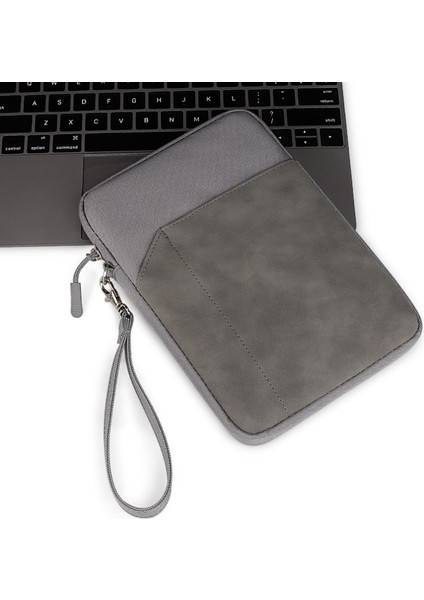 iPad 9.7-11 Inç Çizilmeye Dayanıklı Tabletler Için Fermuarlı Taşıma Çantası Askılı Kol Çantası-Gri (Yurt Dışından) fiyatları
