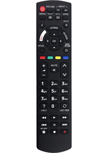 N2QAYB001180 Panasonic LED Tv TX-40GX700E TX-40GX710E TX-50GX700E TX-50GX710E TX-58GX700E TX-58GX710E Için Uzaktan Kumandayı Değiştirin (Yurt Dışından)