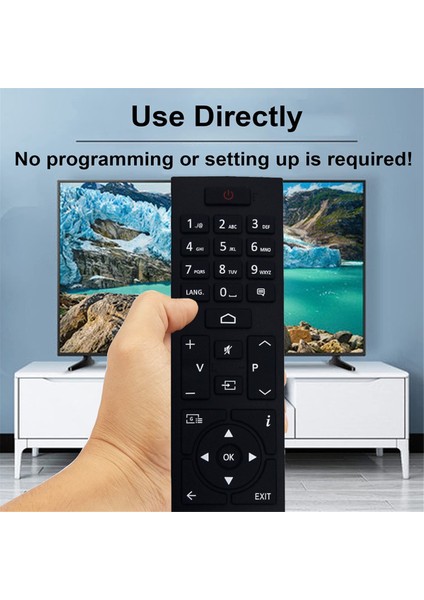 CT-8557 RC43157 Toshiba Tv Için Uzaktan Kumanda 24WA2063DA 32WA2063DA 43UA2063DA 49UA2063DG 50HAK6151 55UA2063DG 58UA2063DG (Yurt Dışından) modelleri
