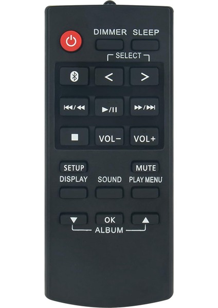 N2QAYB001215 Uzaktan Kumanda Panasonic Hoparlör Ses Sistemi Için Değiştirin SA-AKX320GS-K SA-AKX520E-K SC-TMAX10E-K SC-UA30 (Yurt Dışından)