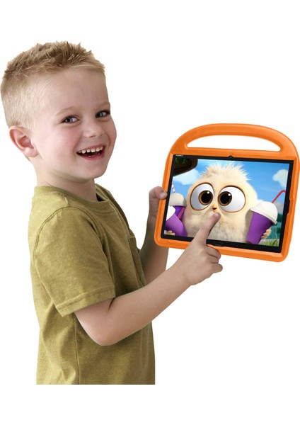 Serçe Tarzı Darbeye Dayanıklı Kickstand Eva Tablet Kabuk Huawei Mediapad M5 10(10.8quot;)/mediapad M6 10.8-Inç-Turuncu (Yurt Dışından)