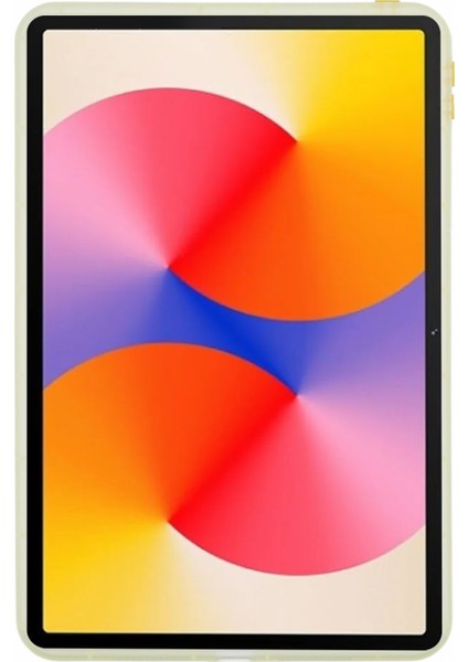 Huawei Matepad Se 11 Kılıf Yumuşak Tpu Şeffaf Tablet Kapağı-Sarı (Yurt Dışından)