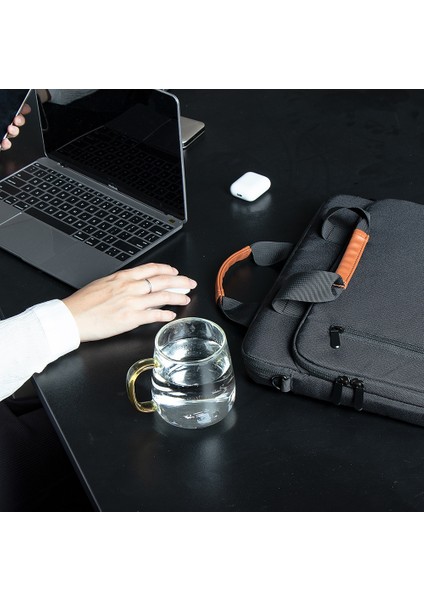 13-14 Inç Dizüstü Bilgisayar Depolama Çanta Tote Polyester + Polar Omuz Çantası Crossbody Çanta Ofis Okul Için (Yurt Dışından) fırsatları