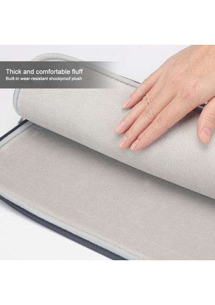 ENZE-3061 15 Inç Dizüstü Bilgisayar Koruyucu Kılıf Kılıfı Evrensel Su Geçirmez Tüy Astar Fermuarlı Dizüstü Taşıma Çantası-Siyah (Yurt Dışından) modelleri