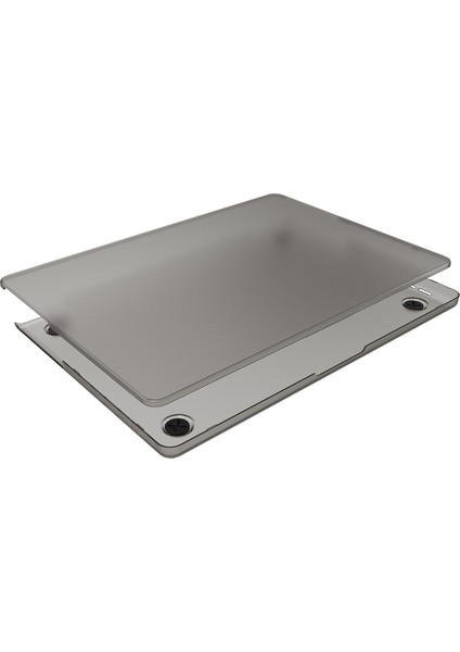 Benwıs Mp-Smc MacBook Air 15 INÇ(2023)A2941 Kapak Dizüstü Koruyucu Mat Kılıf-Şeffaf Siyah (Yurt Dışından)