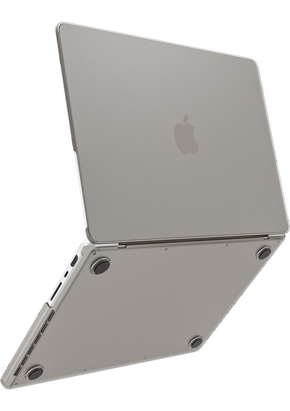 Benwıs Mp-Smc MacBook Air 15 INÇ(2023)A2941 Kapak Dizüstü Koruyucu Mat Kılıf-Şeffaf Siyah (Yurt Dışından)