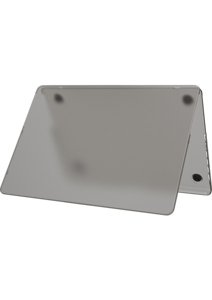 Benwıs Mp-Smc MacBook Air 15 INÇ(2023)A2941 Kapak Dizüstü Koruyucu Mat Kılıf-Şeffaf Siyah (Yurt Dışından)