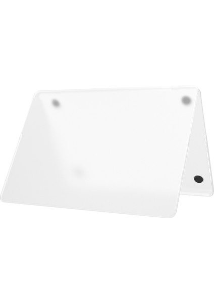 Benwıs Mp-Smc MacBook Air 15 INÇ(2023)A2941 Kapak Dizüstü Koruyucu Mat Kılıf-Şeffaf Beyaz (Yurt Dışından)