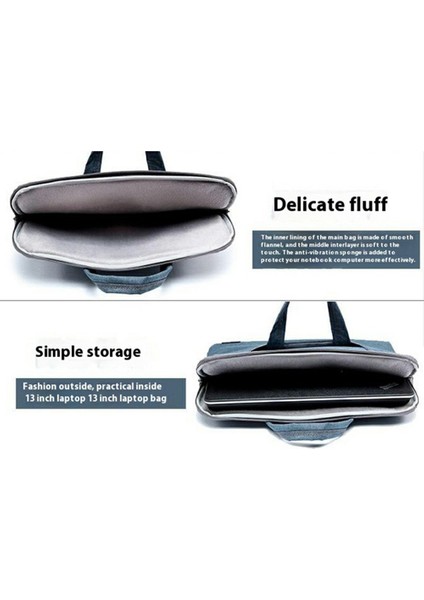 Lısen Iş Tarzı 15,6 Inç Dizüstü Bilgisayarlar Için Taşıma Çantası Mini Çantalı Taşınabilir Saklama Çantası-Koyu Gri (Yurt Dışından) fiyatları