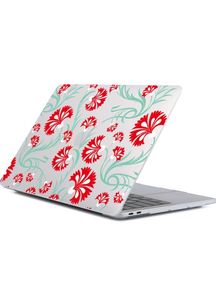 Macbook Air 15 INÇ(2023)A2941 M2 /(2024)A3114 M3 Kılıf Pc Şok Emici Desen Laptop KAPAK-DDC-245 (Yurt Dışından)