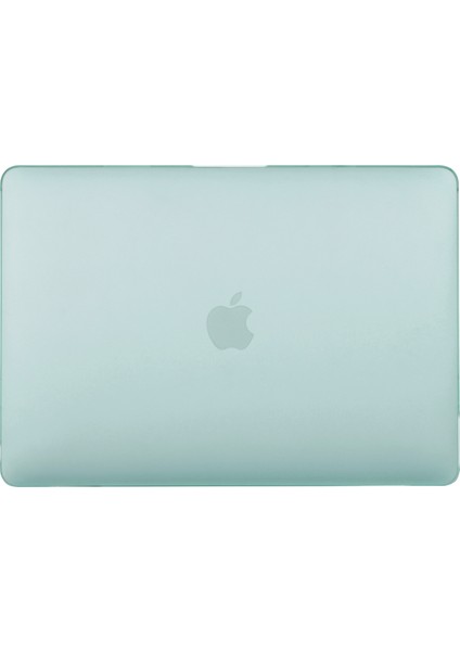Mat Pc Ön ve Arka Koruyucu Telefon Kılıfı Cep Telefonu Çantası Kabuk Için MacBook Pro 13 Inç A1706/A1708/A1989/A2159/A2251/A2289/A2338-GREEN (Yurt Dışından)