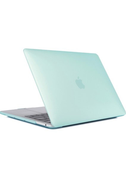 Mat Pc Ön ve Arka Koruyucu Telefon Kılıfı Cep Telefonu Çantası Kabuk Için MacBook Pro 13 Inç A1706/A1708/A1989/A2159/A2251/A2289/A2338-GREEN (Yurt Dışından)