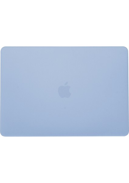Mat Pc Ön ve Arka Koruyucu Telefon Kılıfı Cep Telefonu Çantası Kabuk Için MacBook Pro 13 Inç A1706/A1708/A1989/A2159/A2251/A2289/A2338-BEBEK Mavisi (Yurt Dışından)