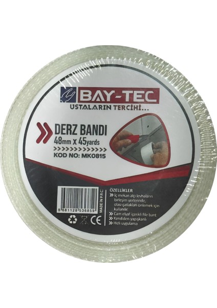 Baytec Derz Bandı 48 MmX45YARDS MK-0815