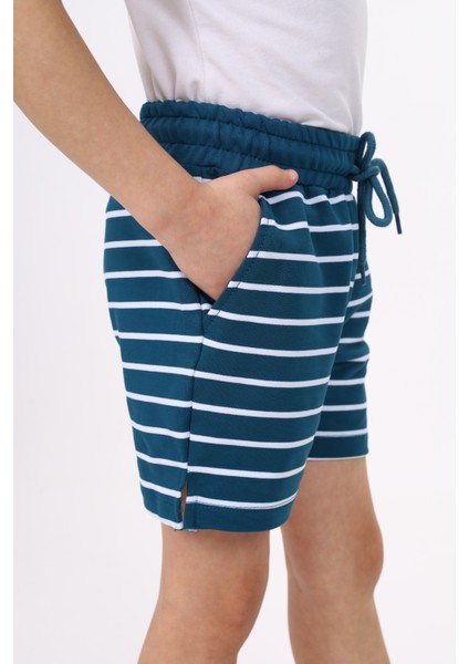 Erkek Çocuk Çizgili Şort modelleri