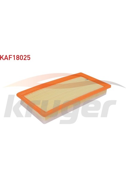 KRUGER-KAF18025 - Hava Fıltre Fıat 500 Iı/panda Iıı/punto Iıı/lancıa Ypsılon 0.9 12 -