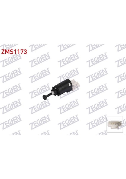 ZEGEN-ZMS1173 - Fren Musuru Peugeot 307 2001-2005 / 206 2000-2009 / Cıtroen C3 2003-