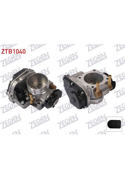 ZEGEN-ZTB1040 - Bogaz Kelebegı Volkswagen (Aft-Aks) Polo Classıc (6kv2) 1.6 1995-2001 / Golf Iıı (1h1) 1.6 1991-1999