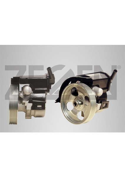ZEGEN-ZSP107PR - Hıd. Dır. POMP.100 Bar Kasnaklı 125MM 6pk Depolu Peugeot Partner 2.0 Hdı 1996-2008 / Cıtroen Berlıngo 2.0 Hdı 1996-2008