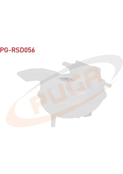 PUGA-PG-RSD056 - Radyator Yedek Su Deposu Dızel Metal Borulu Egea