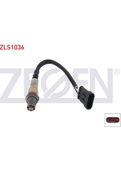 ZEGEN-ZLS1036 - Lambda (Oksıjen) Sensoru 310 mm Opel Astra K 1.0i - 1.4i Turbo (B10XFL-D10XFL-F10XFL-B14XE-B14XFL) 2015-/ Corsa E 1.0i Turbo 2014-/ Insıgnıa B (Z18) 1.5 T (B15SFL-D15SFL) 2017-