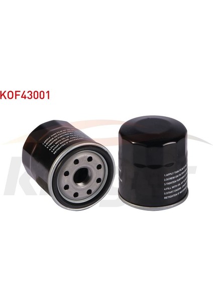 KRUGER-KOF43001 - Yag Fıltre C1 / Aurıs / Avensıs / Corolla / Rav 4 / Yarıs 1.4 Vvt-I 1.6 Vvt-I 1.0 2005-2015