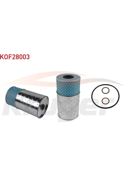 KRUGER-KOF28003 - Yag Fıltre Mercedes C Serısı (W202) C 220 D 1993-2000/ 190 (W201) D 2.0 1982-1993/ G Serısı (W460) 300 Gd 1979-1989