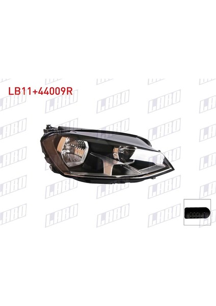 LABO-LB11-44009R - Far Sag Motorlu Volkswagen Golf Vıı (5g1) 2014-