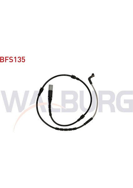WALBURG-BFS135 - Balata Ikaz Kablosu On 1020MM Bmw X5 (E70) - (F15,F85) 2007-/ X6 (E71,E72) - (F16,F86) 2008-