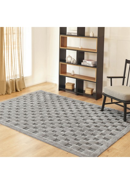 Süpersoft Joy Grey 80x150 cm Salon Halısı