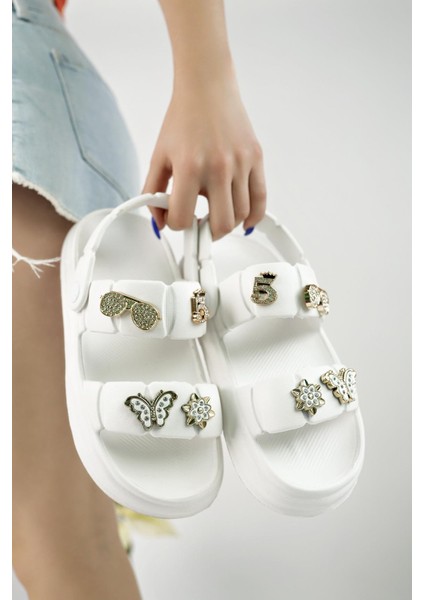 TW-252 Kadın Sandalet Kız Çocuk Sandalet Havuz Plaj Deniz Ayakkabısı