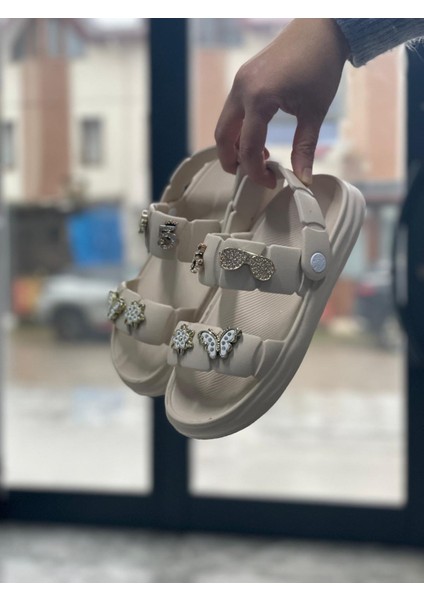 TW-252 Kadın Sandalet Kız Çocuk Sandalet Havuz Plaj Deniz Ayakkabısı