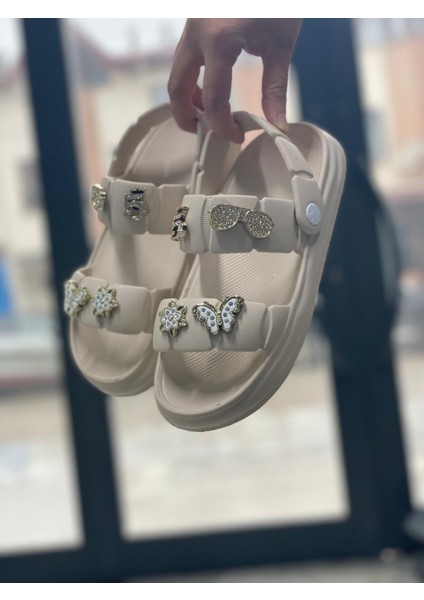 TW-252 Kadın Sandalet Kız Çocuk Sandalet Havuz Plaj Deniz Ayakkabısı