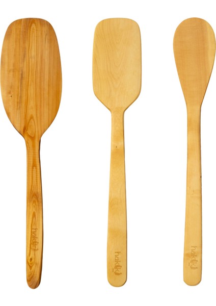 El Yapımı Şimşir Spatula Seti