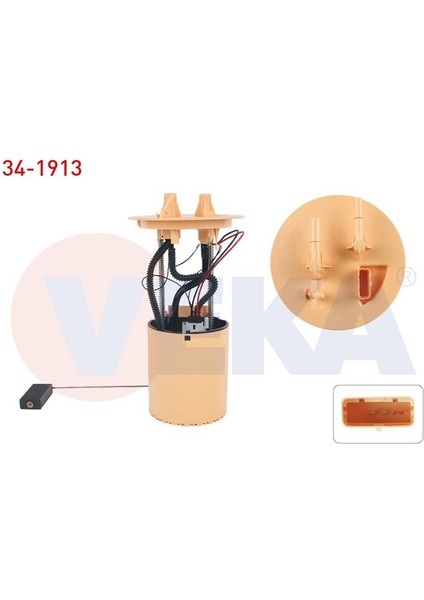 VEKA-34-1913 - Yakıt Depo Samandırası Ford Ranger (Tke) 2.2 Tdcı (Gbvajpf) 2011-/ Ford Ranger (Tke) 3.2 Tdcı (ENSA-SA2R-SA2S-SA2W-SAFA) 2011-