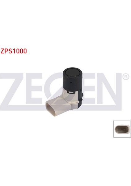 ZEGEN-ZPS1000 - Park Sensoru Arka Volkswagen Multıvan V 2000-2003 / Polo 2001-2012 / Beetle 2015- / Transporter V 20