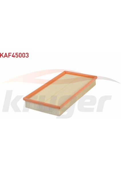 KRUGER-KAF45003 - Hava Fıltre Volvo S70 (Ls) 2.0 - 2.0 T - 2.3 T 1996-2000/ V70 I (Lv) 2.0 - 2.0 T - 2.3 T - 2.4 T 1997-2000 / 850 (Ls) 2.0 1991-1997