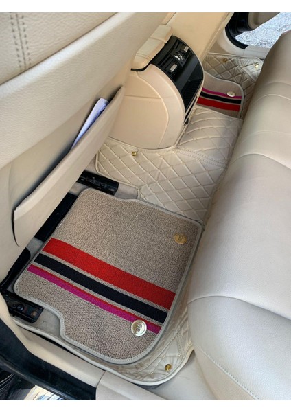 Bmw 520d 2011-2013 Arası Araca Özel 8d Çift Katmanlı Havuzlu Paspas Takımı modelleri