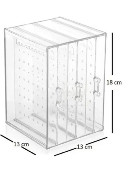 3 Çekmeceli Kolye Küpe Takı Düzenleyici Organizer Stand Takı Kutusu Takı Standı fiyatları