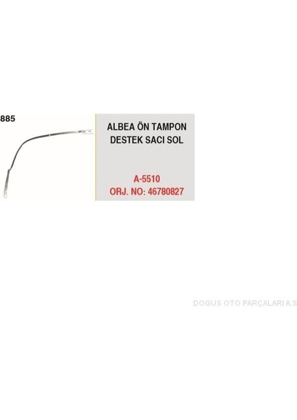 A-5510 - Tampon Destek Sacı Ön Sol Albea