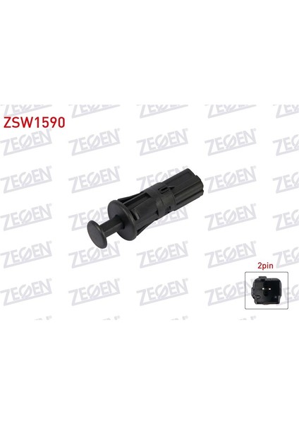 ZEGEN-ZSW1590 - Bagaj Isık Anahtarı 2 Pın Renault Clıo Iı 1998-2005 / Megane I 1996-2003 / Scenıc 1999-2003 / Thalıa 1998-2008