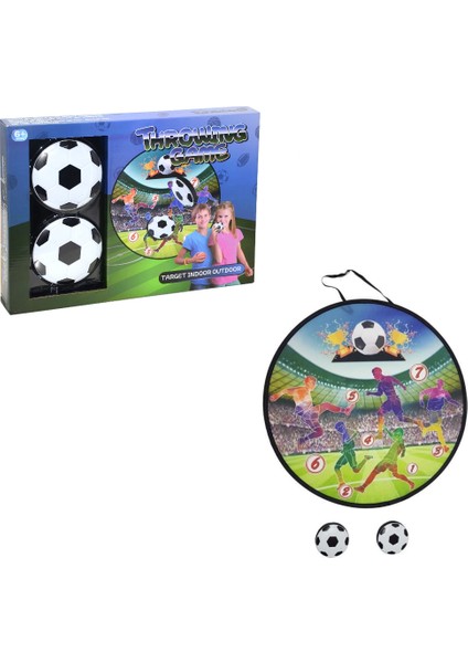 Fırlat Yapıştır Futbol Seti