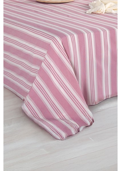 Sport Çizgili Çarşaf + Yastık Kılıfı Seti Tek Kişilik Soft Line Bordo modelleri
